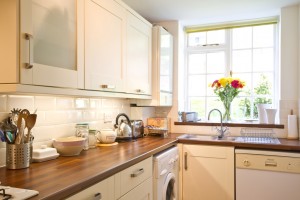 Kitchen in furnished accommodation