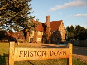 Friston Down Country Cottage with swimming pool