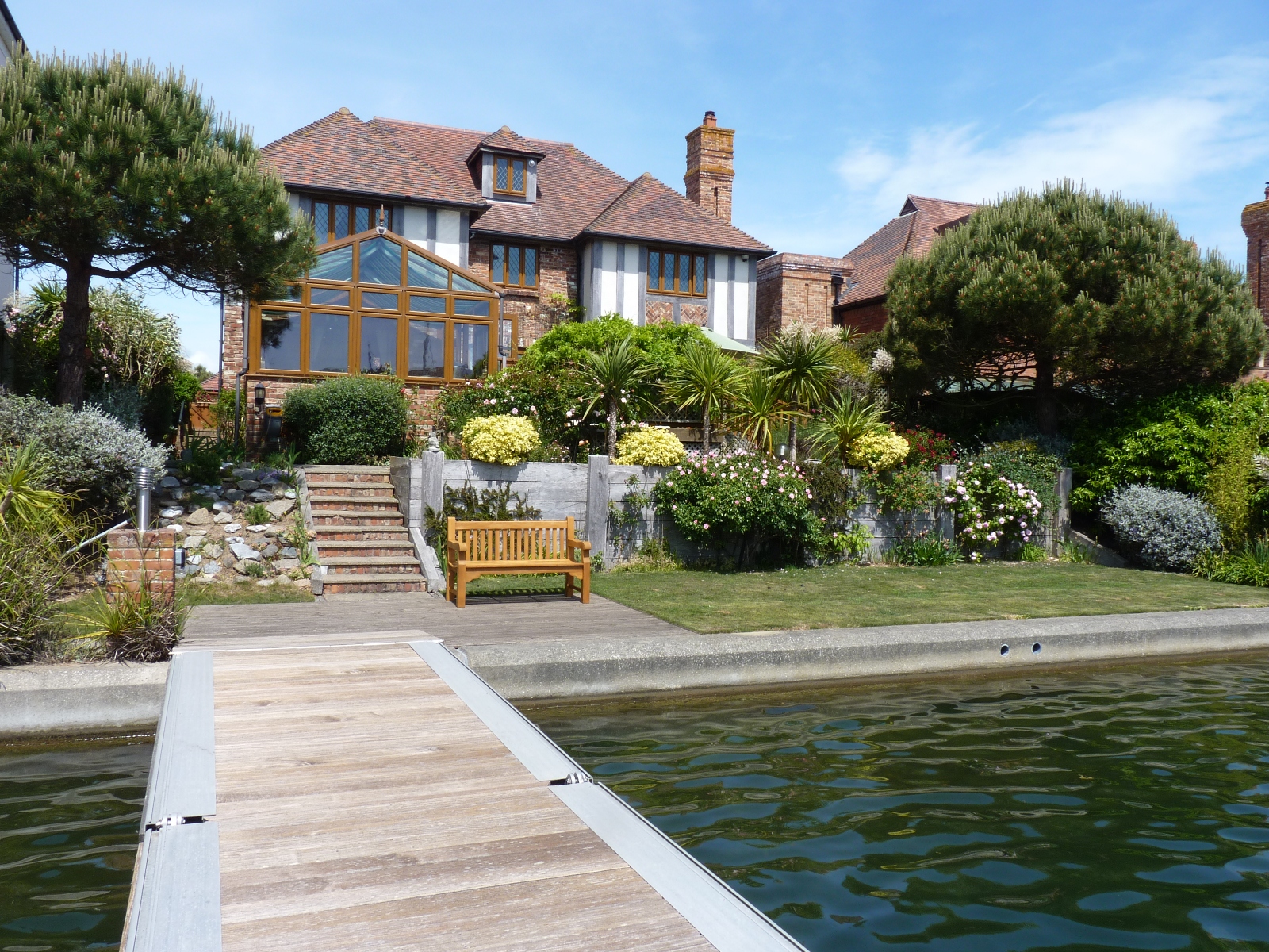 Exterior view from quay