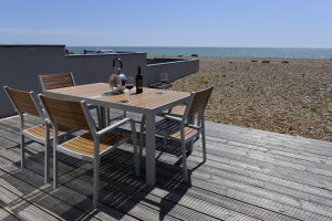 beach cottage in Pevensey Bay