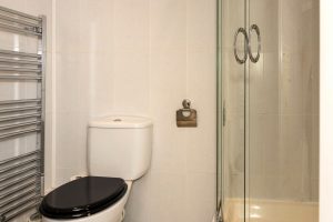 Ensuite to master bedroom of holiday home